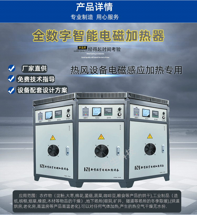 電磁加熱熱風(fēng)應(yīng)用